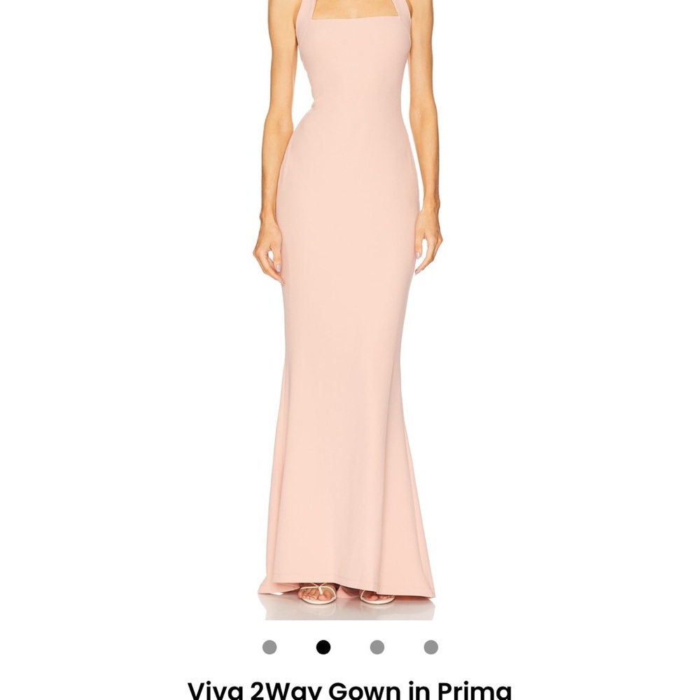 Revolve Nookie Blush Maxi Dress / Light Pink Bridesmaid Dress